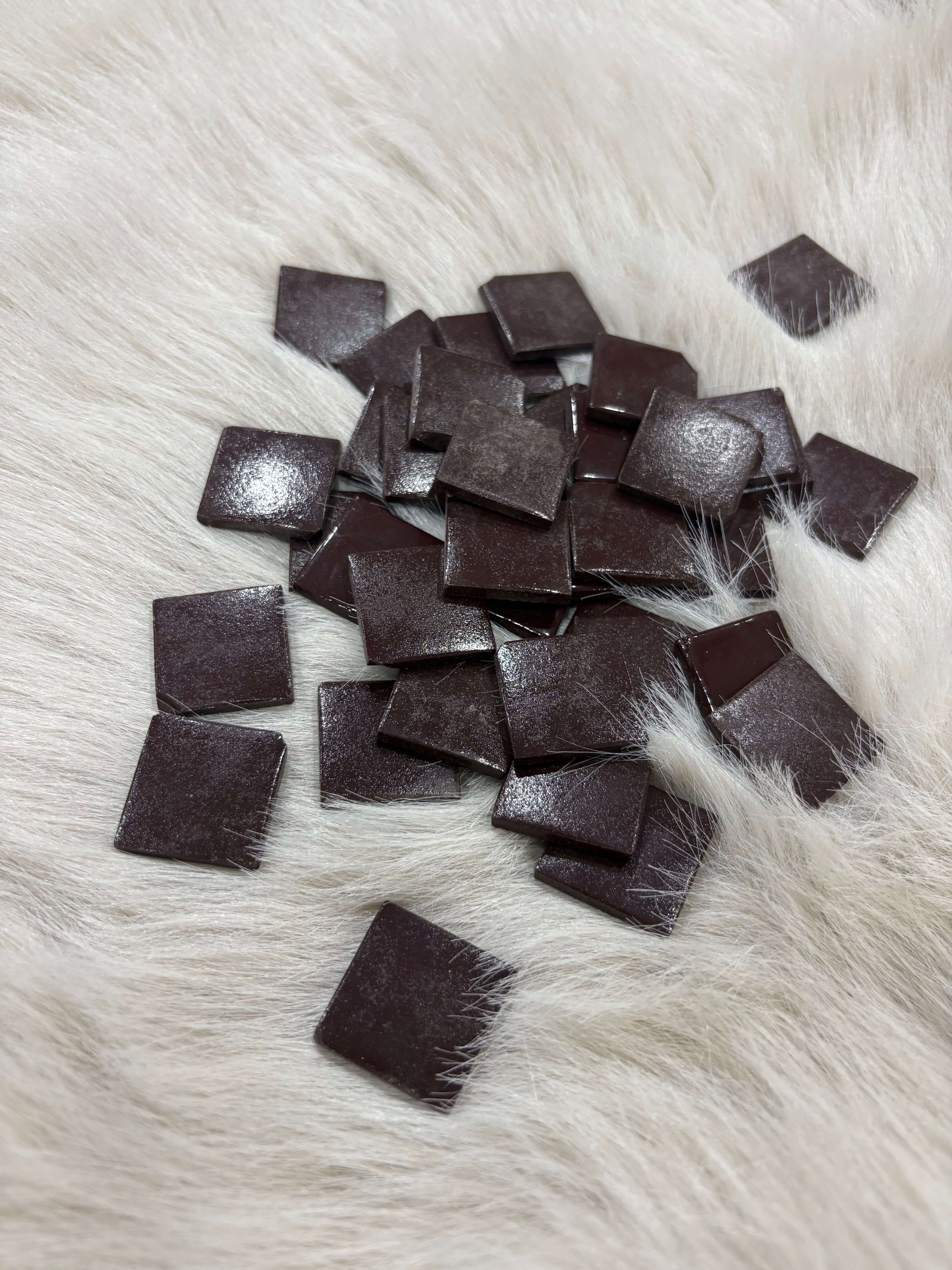 MT-02 Mat Acı Kahve Sanatsal Mozaik 25x25mm KARSAN MOZAİK