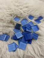 Sanatsal Kristal Mozaik KS-27 23x23mm Çizgi Mavi