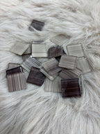 Sanatsal Kristal Mozaik KS-16 23x23mm Çizgili Bej Mix