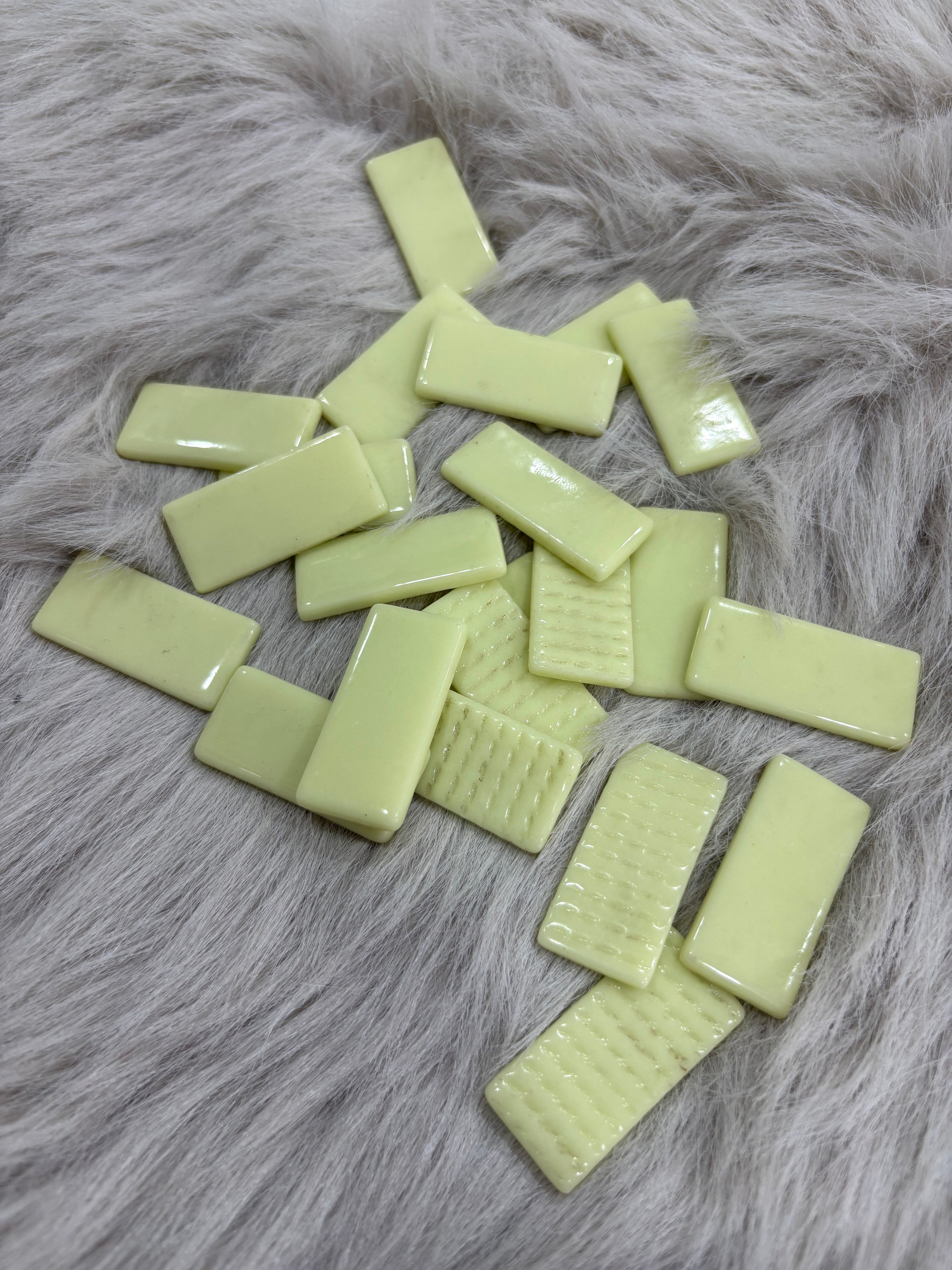 Sanatsal Mozaik KD-04 Limon Dikdörtgen 20x40mm KARSAN MOZAİK