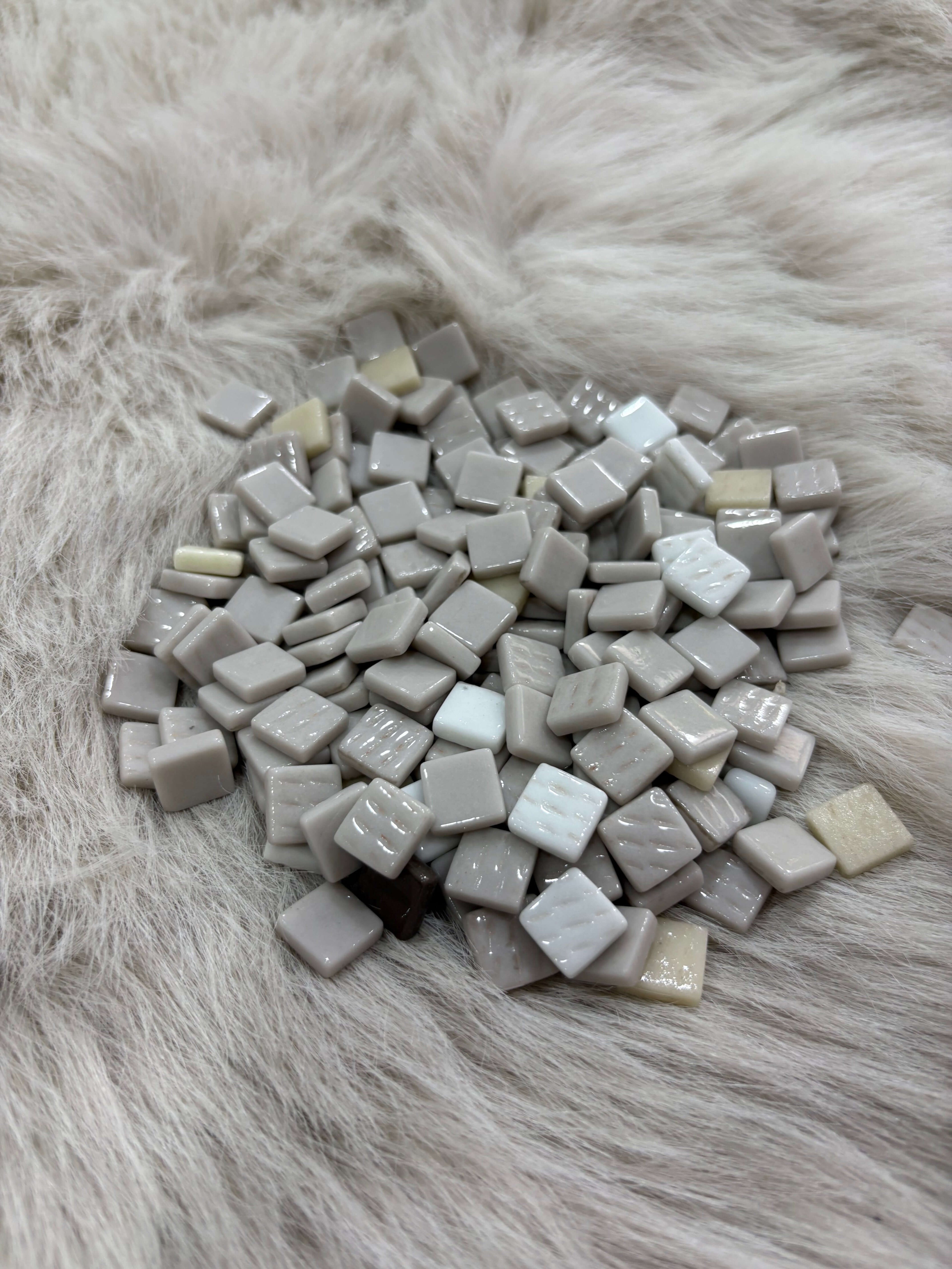 Sanatsal Mozaik - MX-14 Gri Mix 12x12mm KARSAN MOZAİK