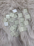 Sanatsal Kristal Mozaik KS-01 23x23mm Beyaz