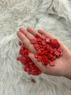 Sanatsal Mozaik KM-04 Bayrak Kırmızı 12x12mm - Mozaik Marketim KARSAN MOZAİK
