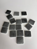 BM-32 Metalik Gri Sanatsal Mozaik 25x25 karsanmozaik