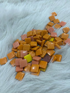 MX-03 Turunç Mix Tonlar Sanatsal Mozaik 15x15mm KARSAN MOZAİK
