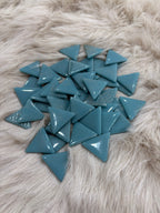 Sanatsal Mozaik UM-02 Turkuaz Üçgen 30x30mm KARSAN MOZAİK
