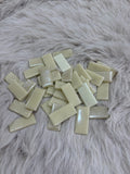 Sanatsal Mozaik KD-03 Lüsterium Bej Mix Dikdörtgen 20x40mm KARSAN MOZAİK