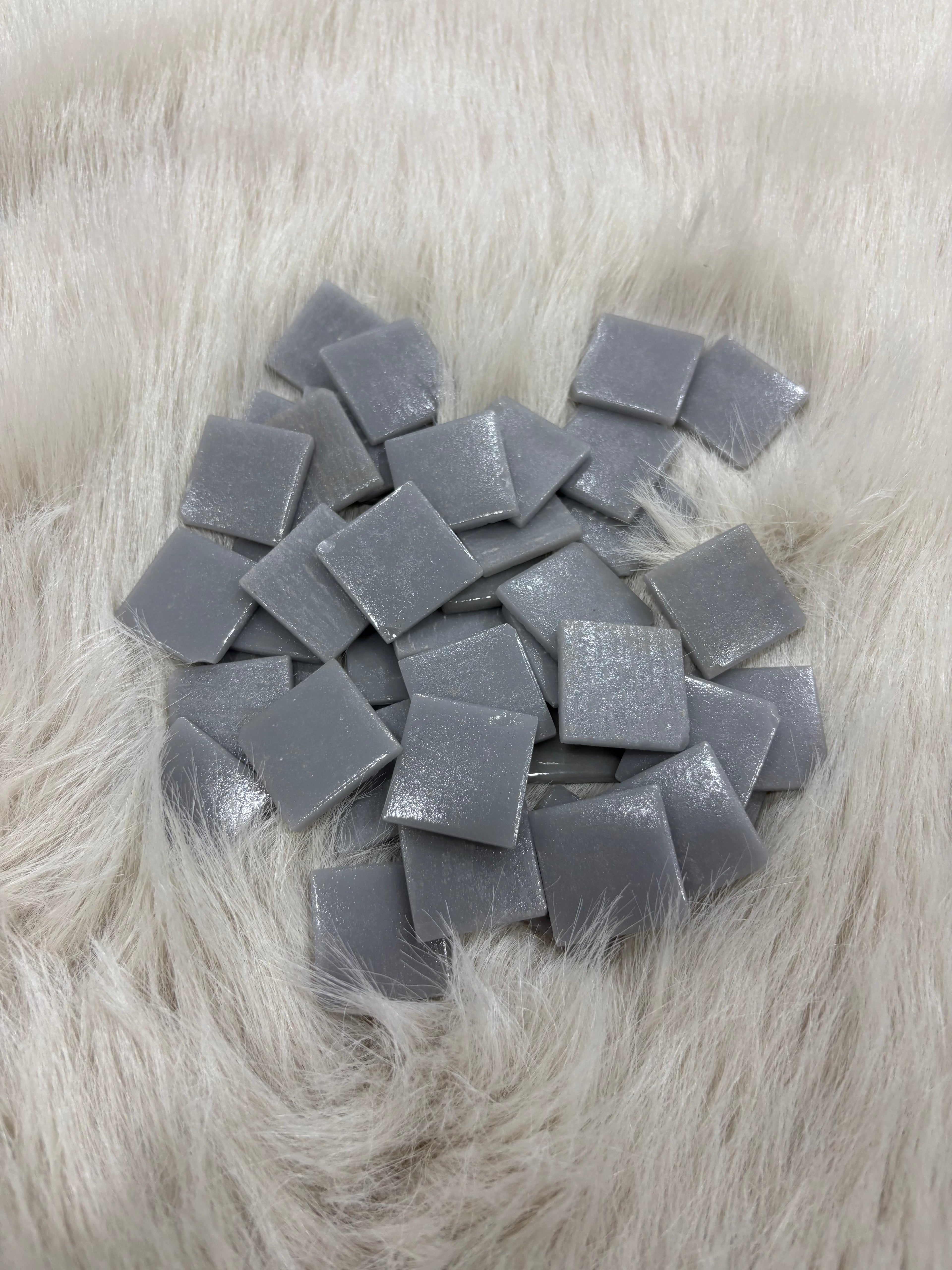 MT-06 Mat Gri Sanatsal Mozaik 25x25mm
