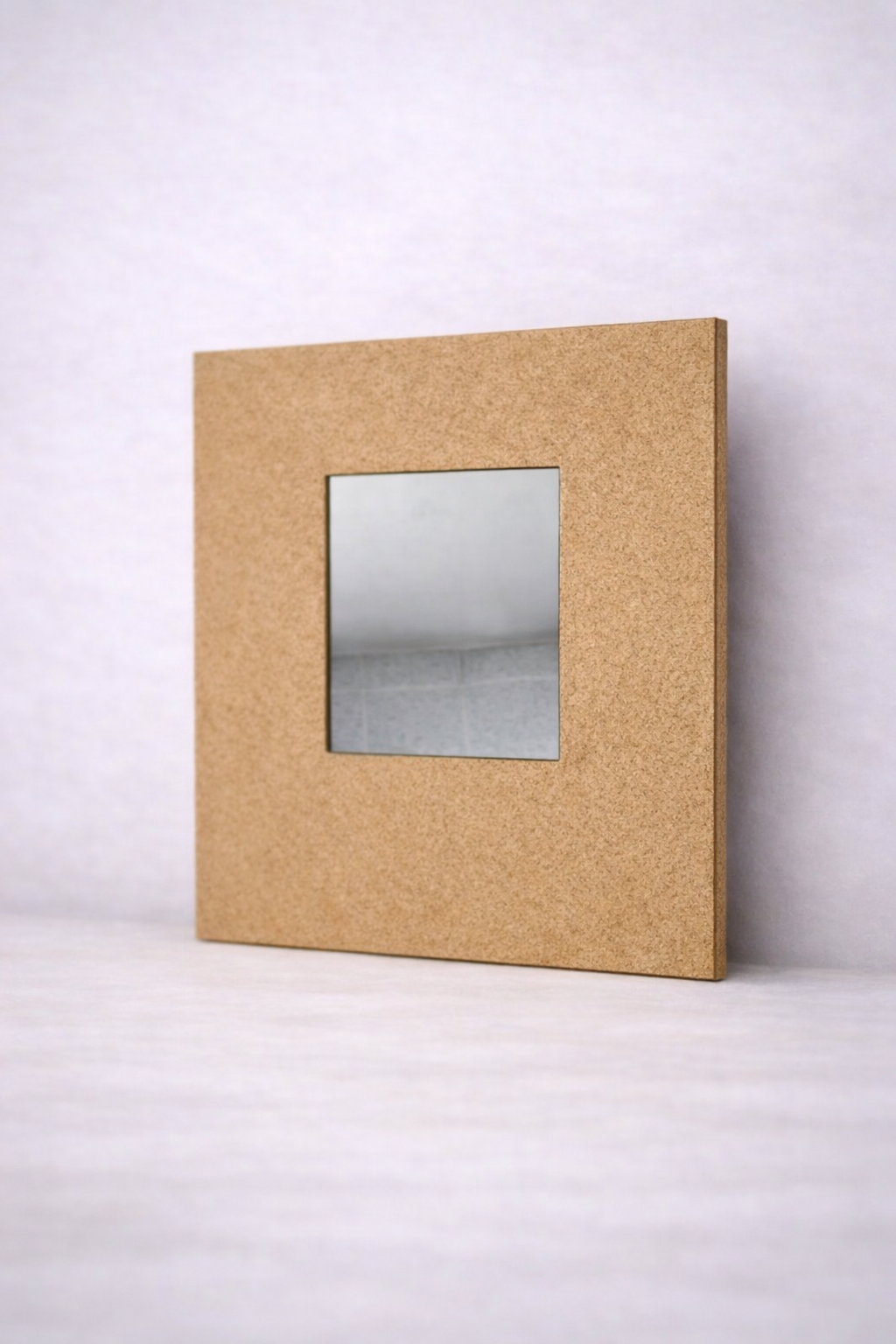 34x34cm Kare Pleksi Aynalı Mozaik Baz