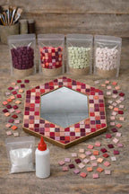 34x34cm Altıgen Pleksi Aynalı Yetişkin Set (Başlangıç Seviye) Toptan