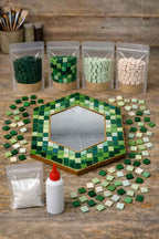 34x34cm Altıgen Pleksi Aynalı Yetişkin Set (Başlangıç Seviye) Toptan