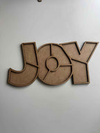 35x16cm JOY Figür Ham Ahşap
