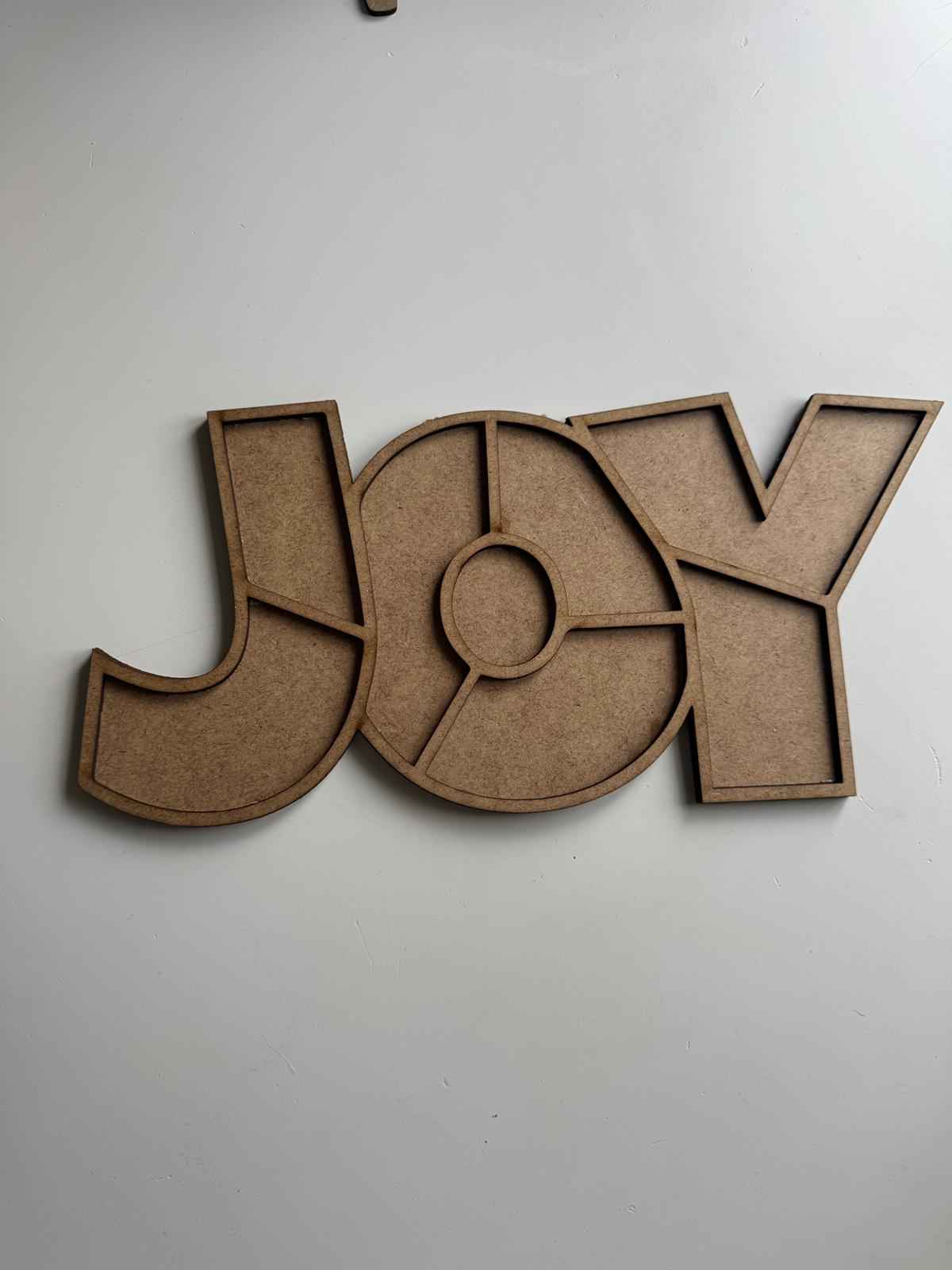 35x16cm JOY Figür Ham Ahşap