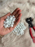 CM-01 Beyaz Sanatsal Mozaik 10x10mm - KARSAN MOZAİK