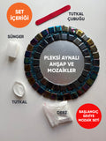 28x28cm Yuvarlak Pleksi Aynalı Yetişkin Set (Başlangıç Seviye)