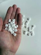 CM-02 Diş Beyazı Sanatsal Mozaik 10x10mm