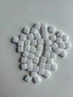 CM-02 Diş Beyazı Sanatsal Mozaik 10x10mm