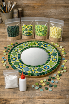 30x30cm Yuvarlak Pleksi Aynalı Yetişkin Set (Başlangıç Seviye)